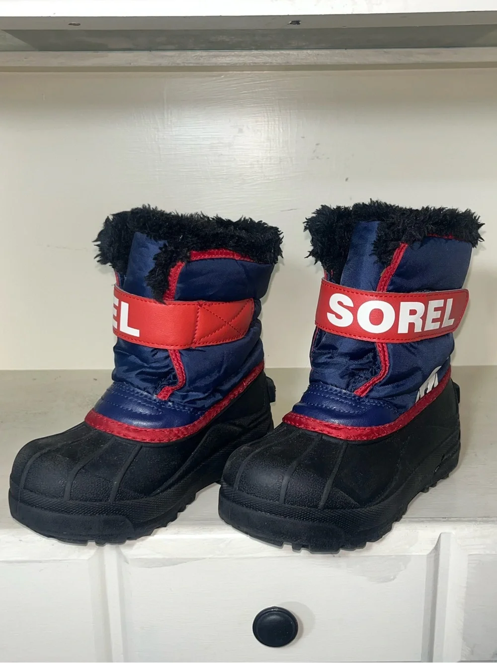 Sorel Kid’s Snow Commander Waterproof Boots Size 12